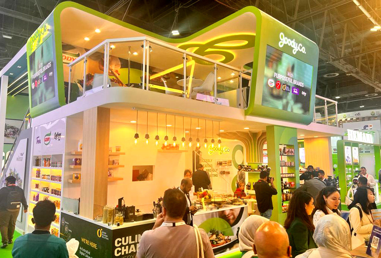 GoodyCo - Gulf Food Exhibition 2023‎ Design, Built and Managed