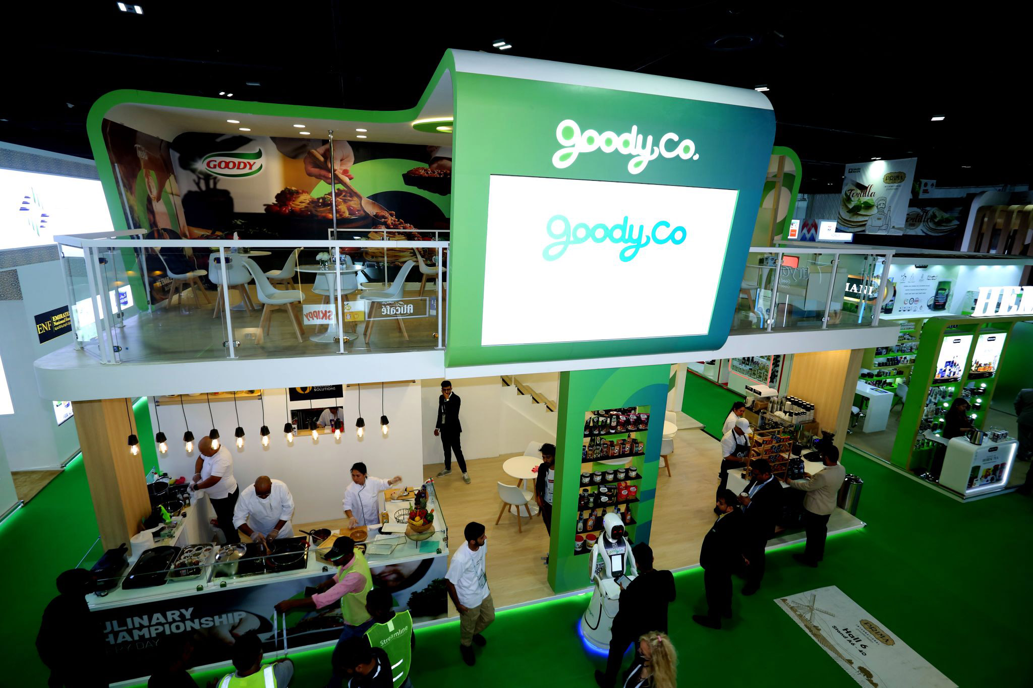GoodyCo - Gulf Food Exhibition 2023‎ Design, Built and Managed