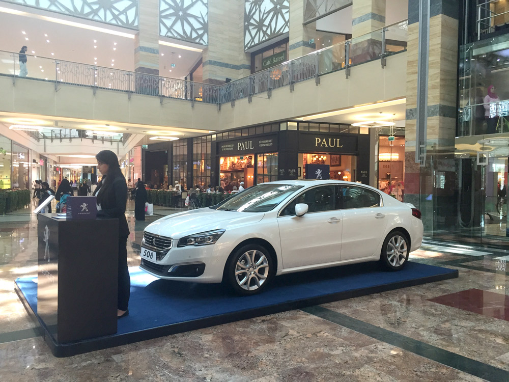 Peugeot Mall Activation